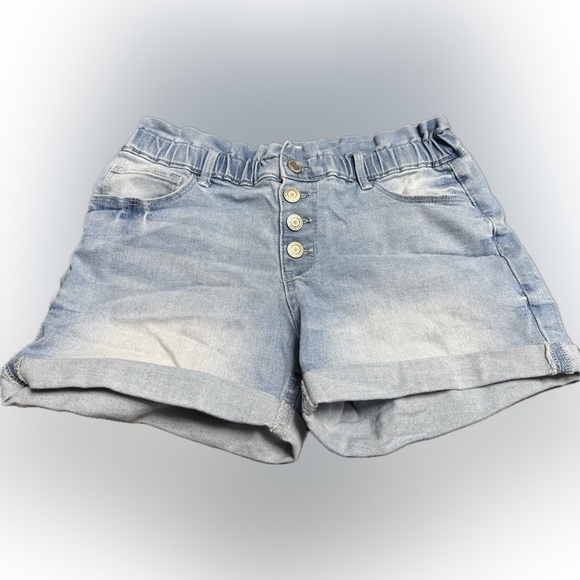 SO Light Blue Jean Shorts - Picture 1 of 4